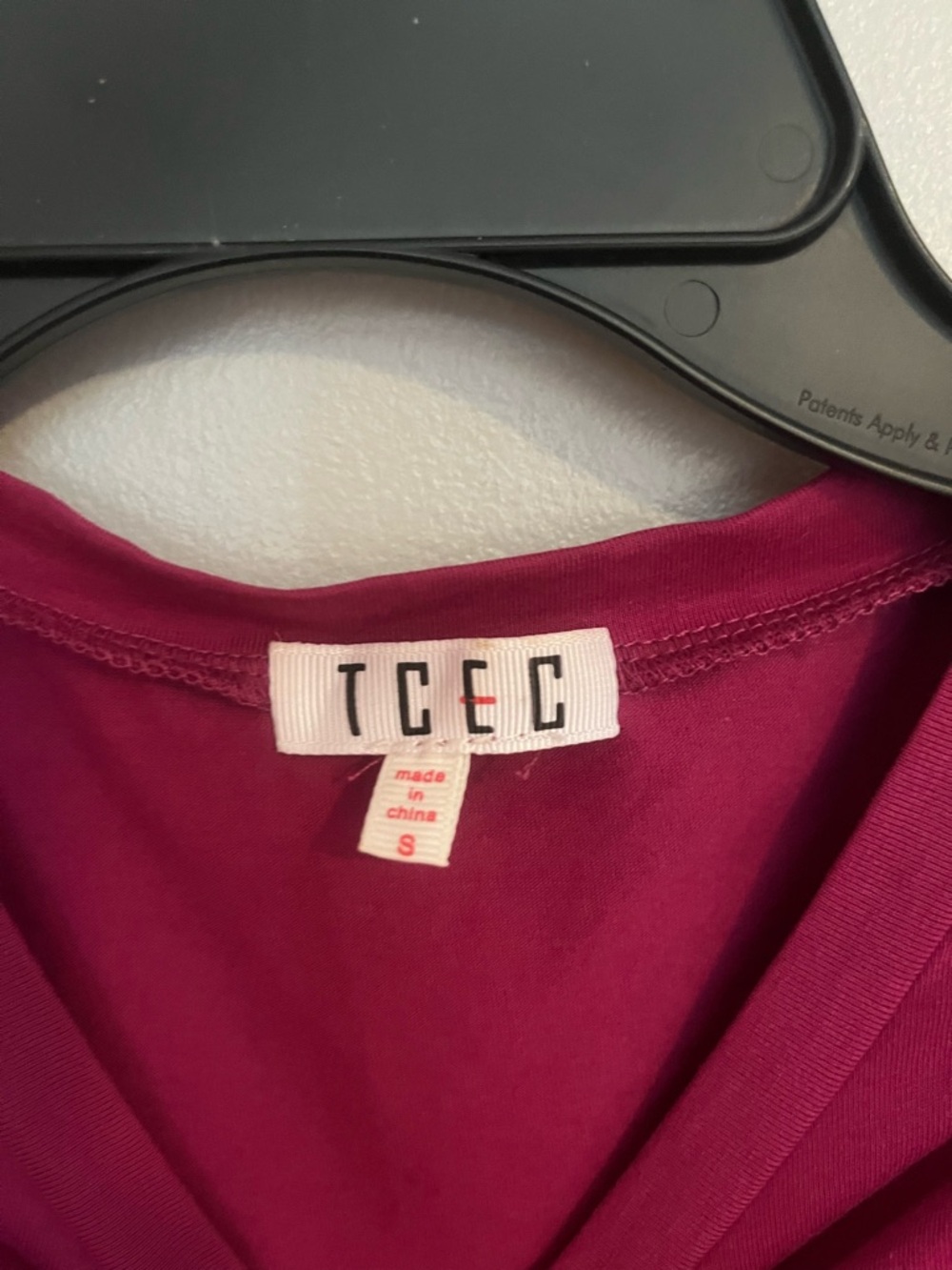 TCEC Vivid Magenta Mini Ruffle Dress - Picture 3 of 3